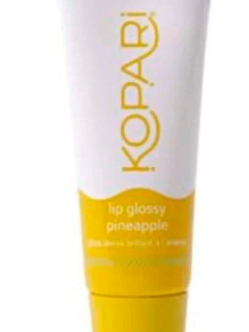 KOPARI Coconut oil LIP GLOSSY Gloss Balm ~ PINEAPPLE ~ 0.35oz/10g NEW IN BOX